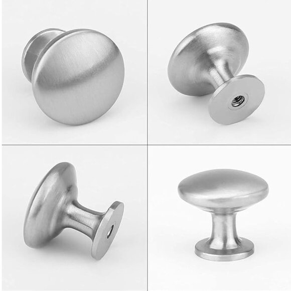 White Rose Bouquet with Silver Buttons Set of 28 - Picture 2 of 11